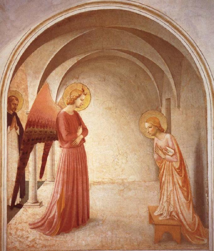 Fra Angelico Annunciatie Norge oil painting art